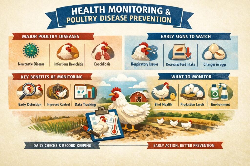health monitoring poultry disease
